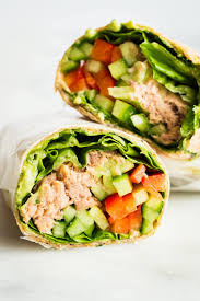 Tuna Wrap with Veggies